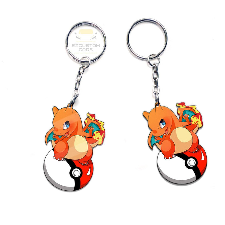 Charizard Keychains Custom Pokemon Car Accessories - EzCustomcar - 3