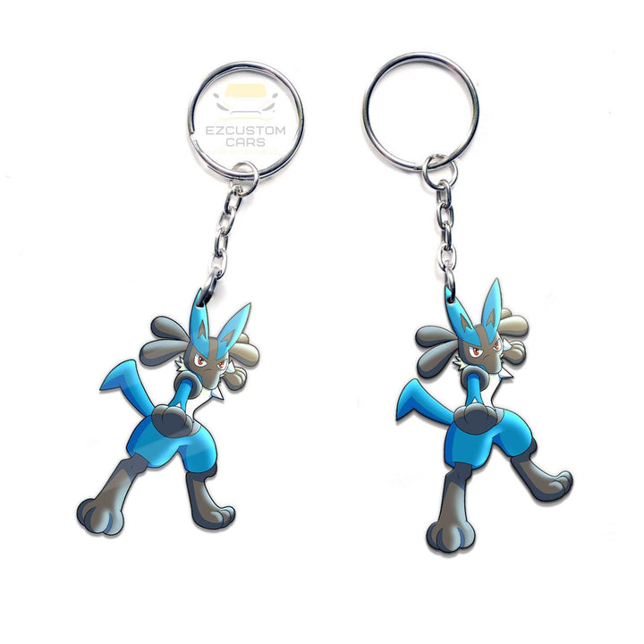 Lucario Keychains Custom Pokemon Car Accessories - EzCustomcar - 3