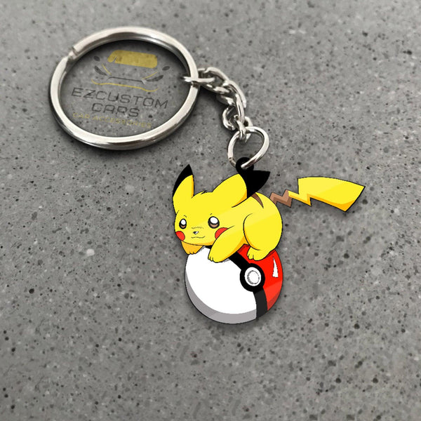 Pikachu Keychains Pokemon Custom Car Accessories - EzCustomcar - 1