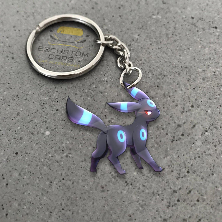 Umbreon Keychains Custom Pokemon Car Accessories - EzCustomcar - 1