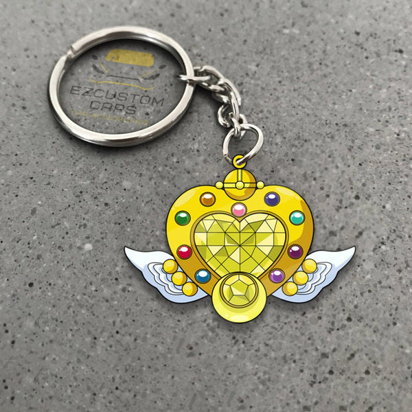 Eternals Compact Symbols Keychains Sailor Moon Anime Car Accessories - EzCustomcar - 1