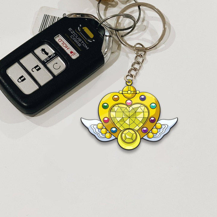 Eternals Compact Symbols Keychains Sailor Moon Anime Car Accessories - EzCustomcar - 2