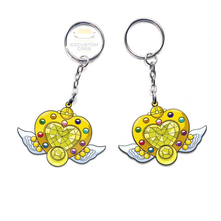 Eternals Compact Symbols Keychains Sailor Moon Anime Car Accessories - EzCustomcar - 3