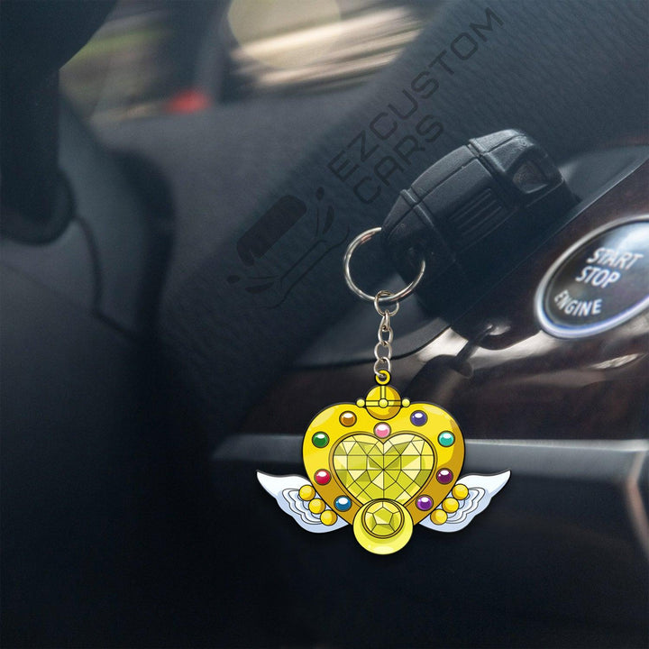 Eternals Compact Symbols Keychains Sailor Moon Anime Car Accessories - EzCustomcar - 4