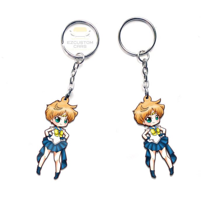 Sailor Uranus Car Accessories Custom Sailor Moon Anime Keychains - EzCustomcar - 3