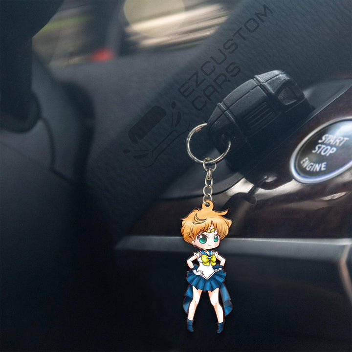 Sailor Uranus Car Accessories Custom Sailor Moon Anime Keychains - EzCustomcar - 4