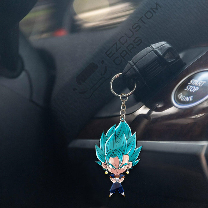 Vegito Keychains Custom Dragon Ball Anime Car Accessories - EzCustomcar - 4
