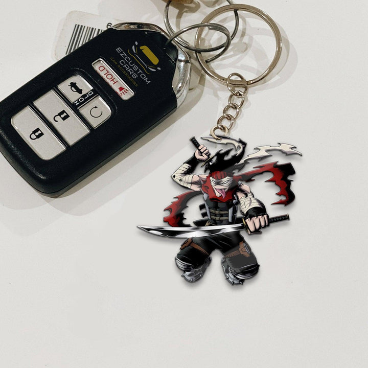 Stain Keychains Custom My Hero Academia Anime Car Accessories - EzCustomcar - 2
