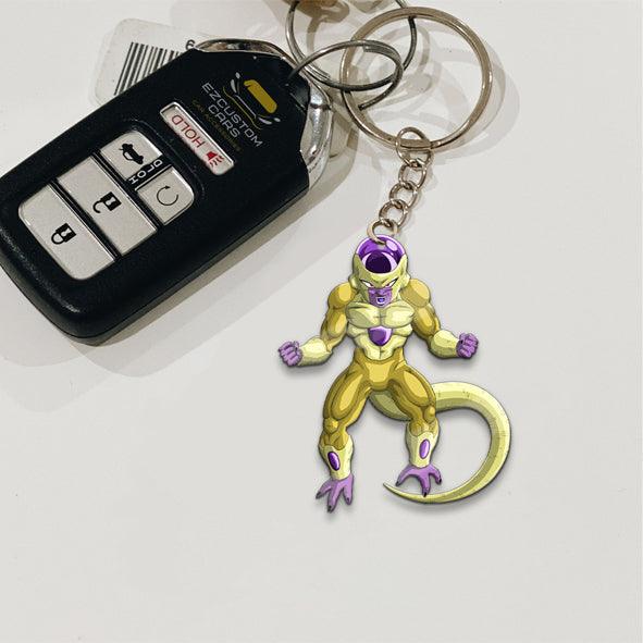 Frieza Gold Keychains Custom Dragon Ball Anime Car Accessories - EzCustomcar - 2