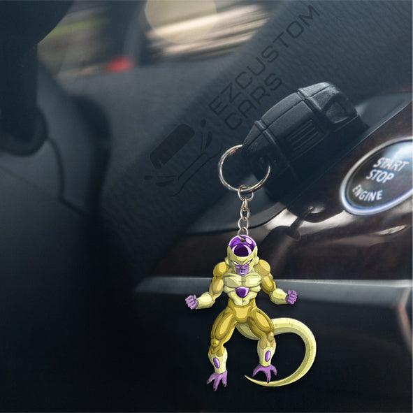 Frieza Gold Keychains Custom Dragon Ball Anime Car Accessories - EzCustomcar - 4
