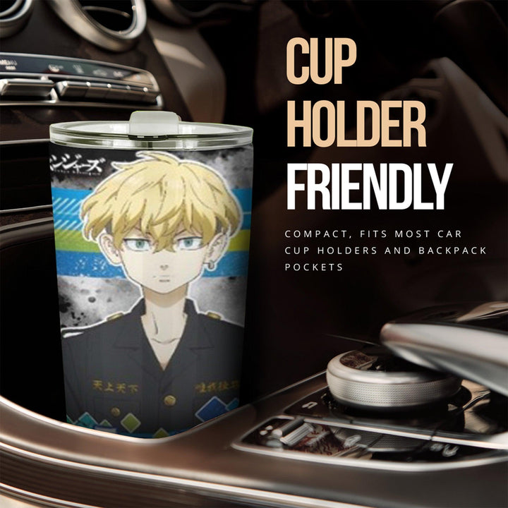 Tokyo Revenger Car Tumbler Cup Custom Chifuyu Anime Car Accessories - EzCustomcar - 2