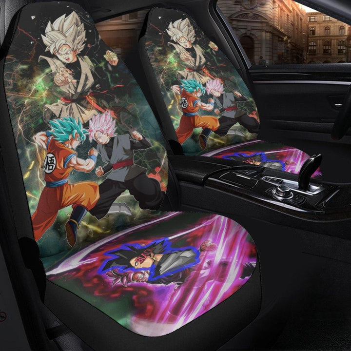 Goku Black Car Seat Covers Custom Dragon Ball Super Anime - Customforcars - 3