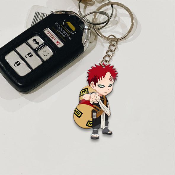 Gaara Keychains Custom Naruto Car Anime Accessories - EzCustomcar - 2