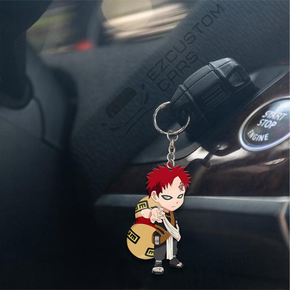 Gaara Keychains Custom Naruto Car Anime Accessories - EzCustomcar - 4