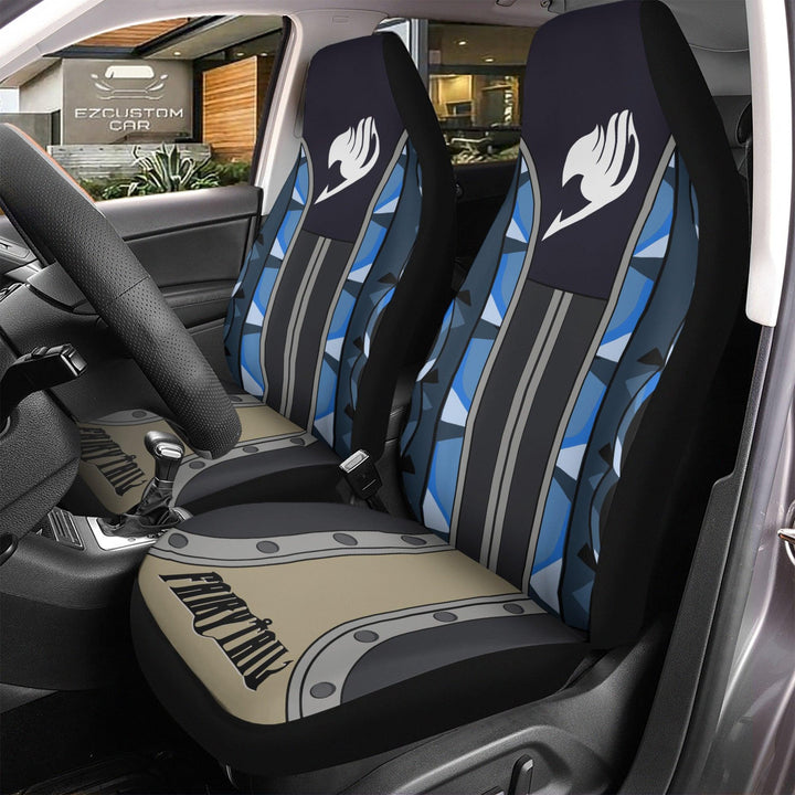 Gajeel Redfox Car Seat Covers Fairy Tail Anime Car Accessories - EzCustomcar - 3