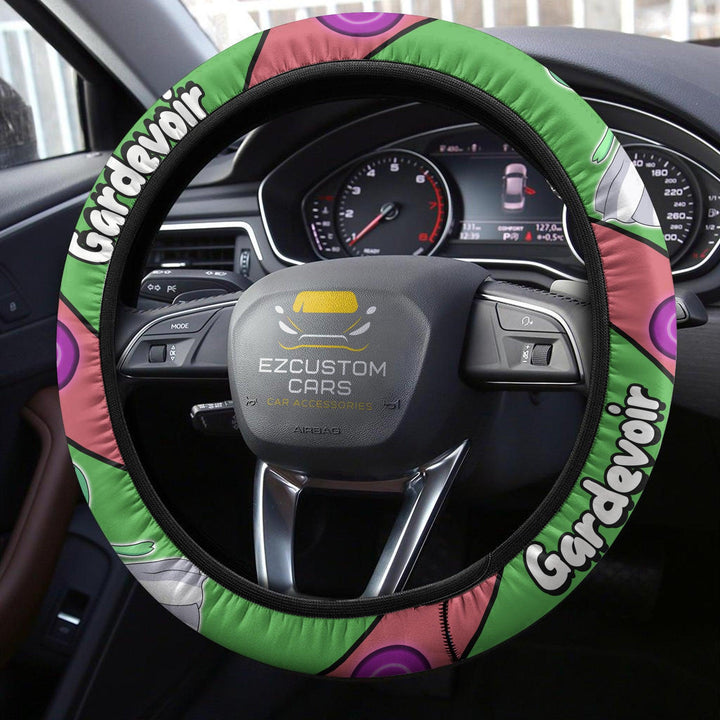 Gardevoir Steering Wheel Cover Custom Pokemon Anime Car Accessories - EzCustomcar - 3