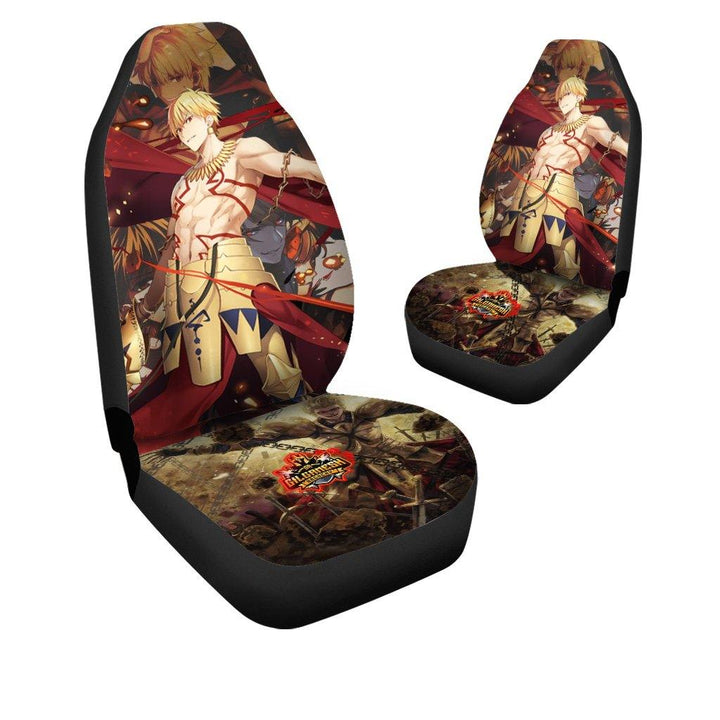 Gilgamesh Archer Car Seat Covers Fate/Stay Night Anime Car Accessories - Customforcars - 2