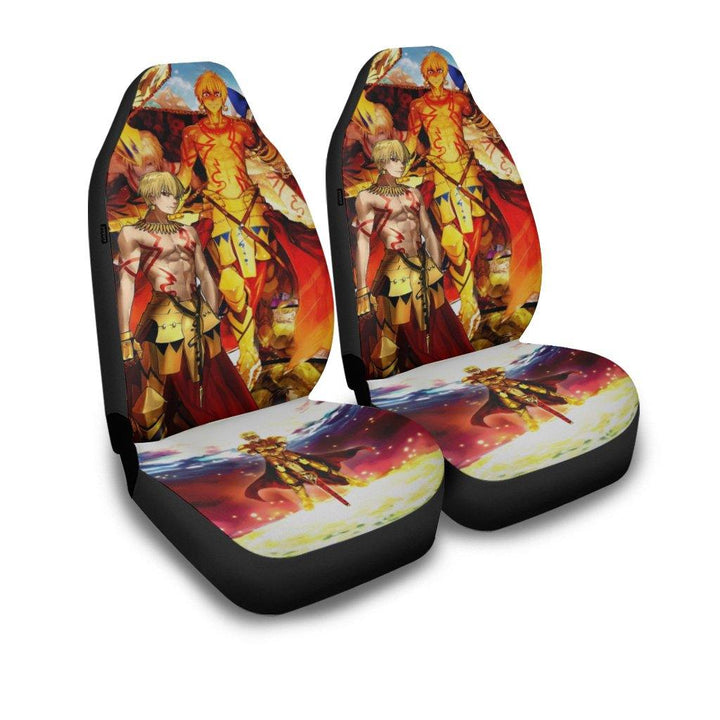 Gilgamesh Car Seat Covers Fate/Stay Night Anime Car Accessories - Customforcars - 2