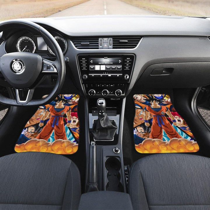 Goku Car Floor Mats Custom Dragon Ball Super Anime Fan Gift - Customforcars - 3