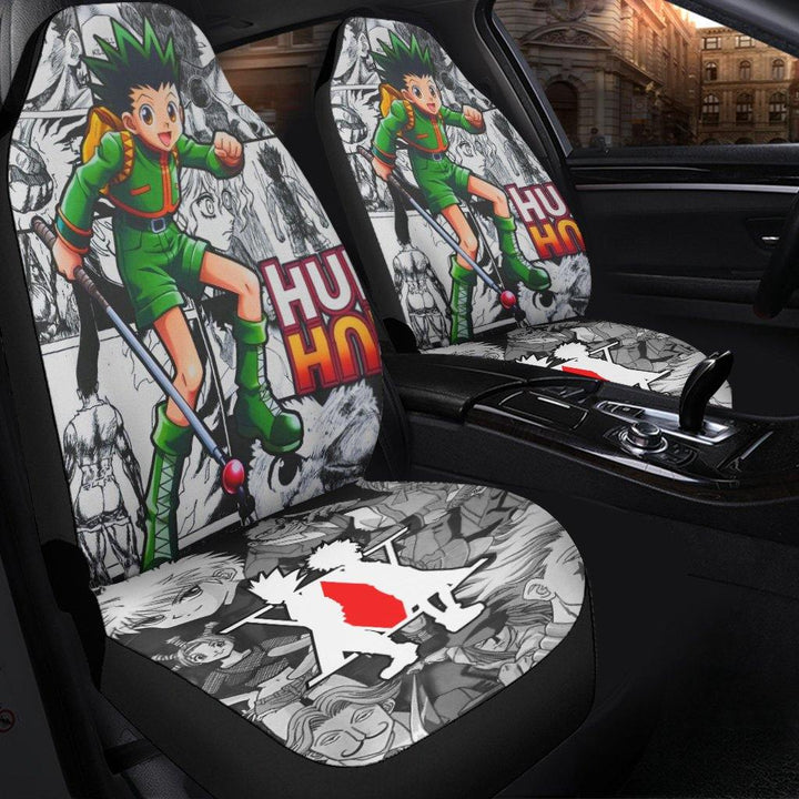 Gon Car Seat Covers Hunter x Hunter Anime Car Accessories - Customforcars - 3
