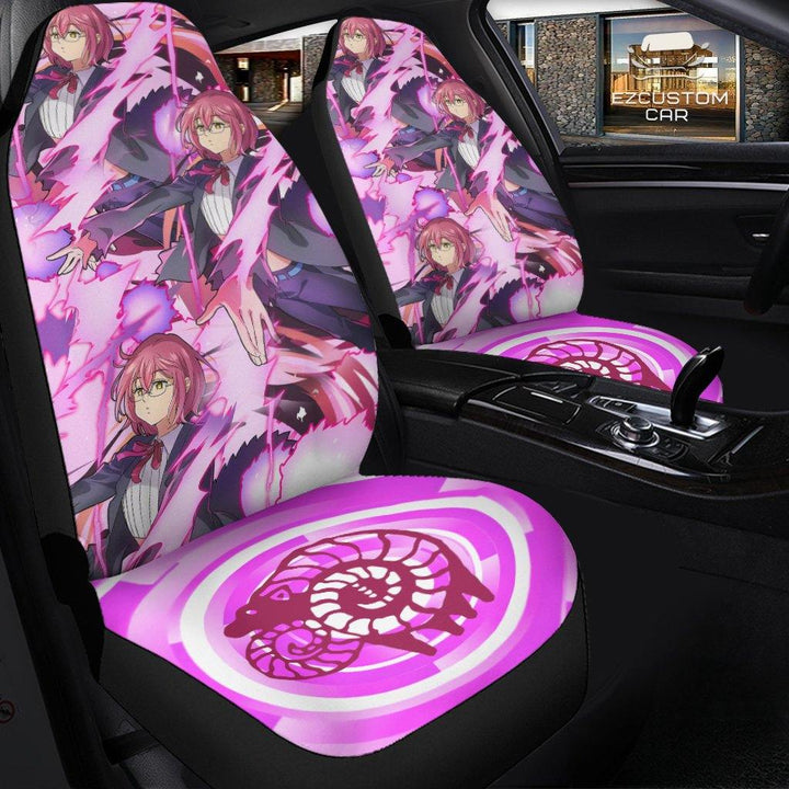 Gowther Car Seat Covers Seven Deadly Sins Anime Car Accessories - Customforcars - 3