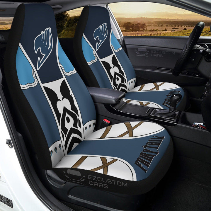 Gray Fullbuster Anime Car Seat Covers Custom Fairy Tail Car Accessories - EzCustomcar - 1