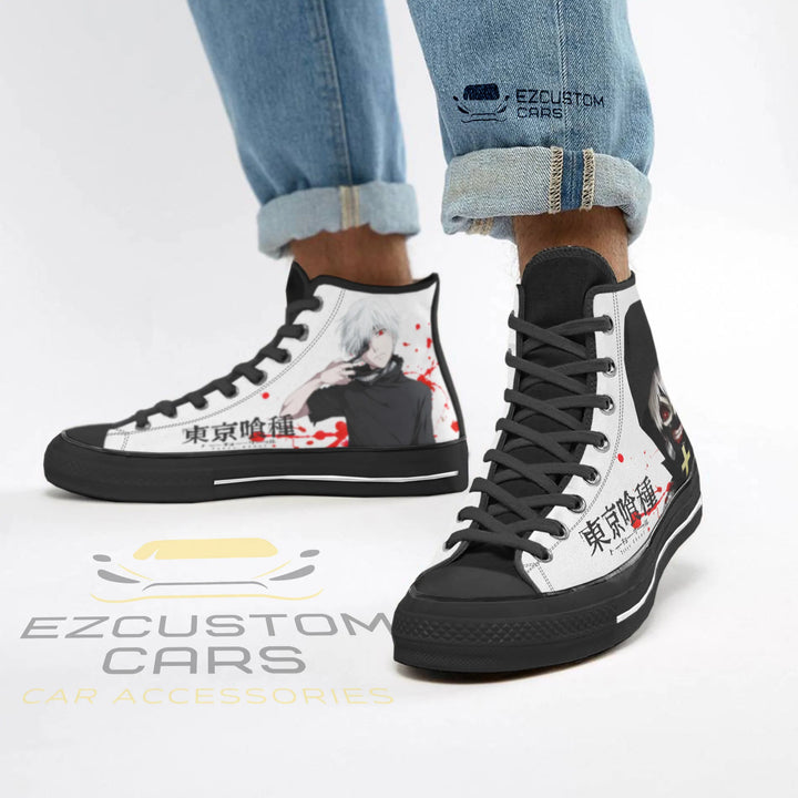 Levi Ackerman High Tops Shoes Attack on Titan Shoes - EzCustomcar - 4