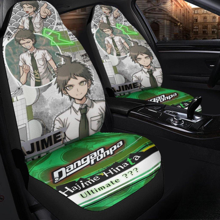 Hajime Car Seat Covers Danganronpa Anime Car Accessories - Customforcars - 3