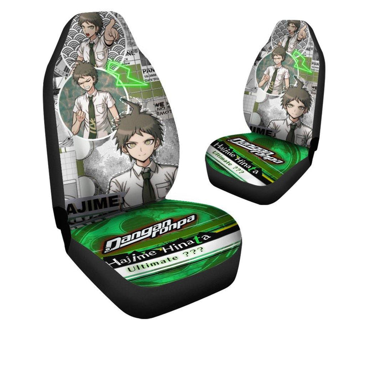Hajime Car Seat Covers Danganronpa Anime Car Accessories - Customforcars - 4