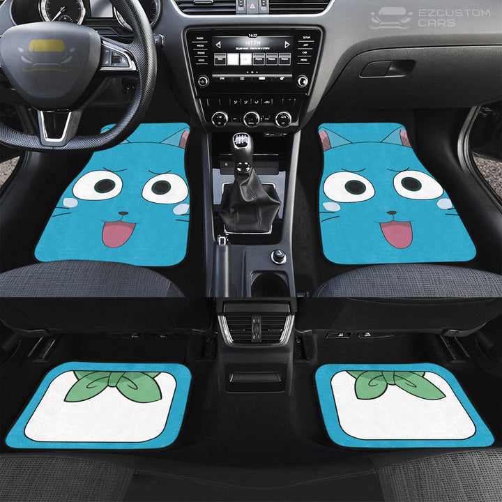 Happy Fairy Tail Car Floor Mats Custom Anime Car Accessories - EzCustomcar - 4