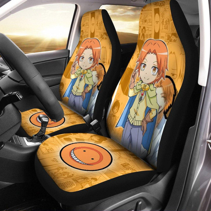 Hiroto Maehara Car Seat Covers Assassination Classroomezcustomcar.com-1