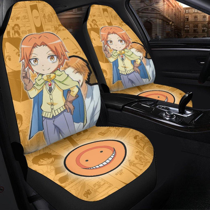 Hiroto Maehara Car Seat Covers Assassination Classroom Anime Car Accessories - Customforcars - 3