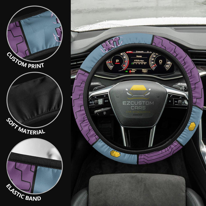 Hit Steering Wheel Cover Custom Dragon Ball Anime Car Accessories - EzCustomcar - 2
