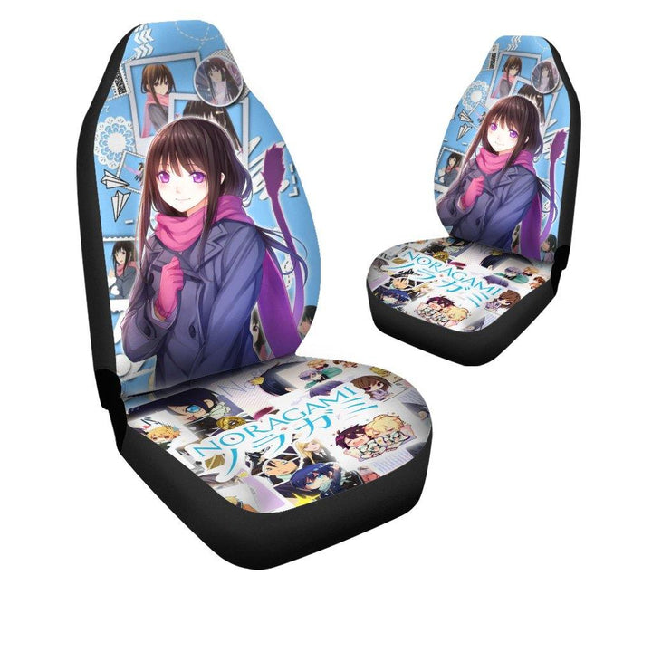 Hiyori Iki Car Seat Covers Noragami Anime Car Accessories - Customforcars - 4