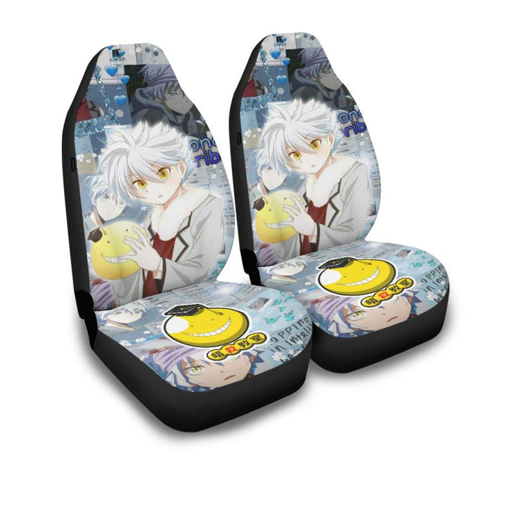 Itona Horibe Car Seat Covers Assassination Classroom Anime Car Accessories - Customforcars - 2