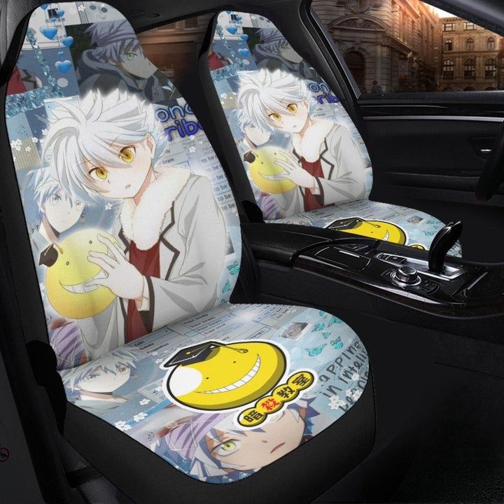 Itona Horibe Car Seat Covers Assassination Classroom Anime Car Accessories - Customforcars - 3