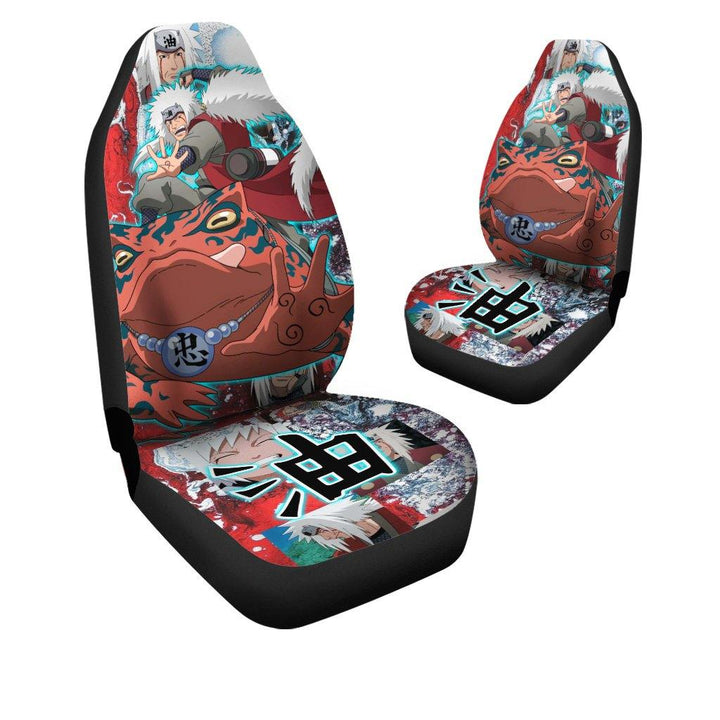 Jiraiya Car Seat Covers Naruto Anime Car Accessories - Customforcars - 4