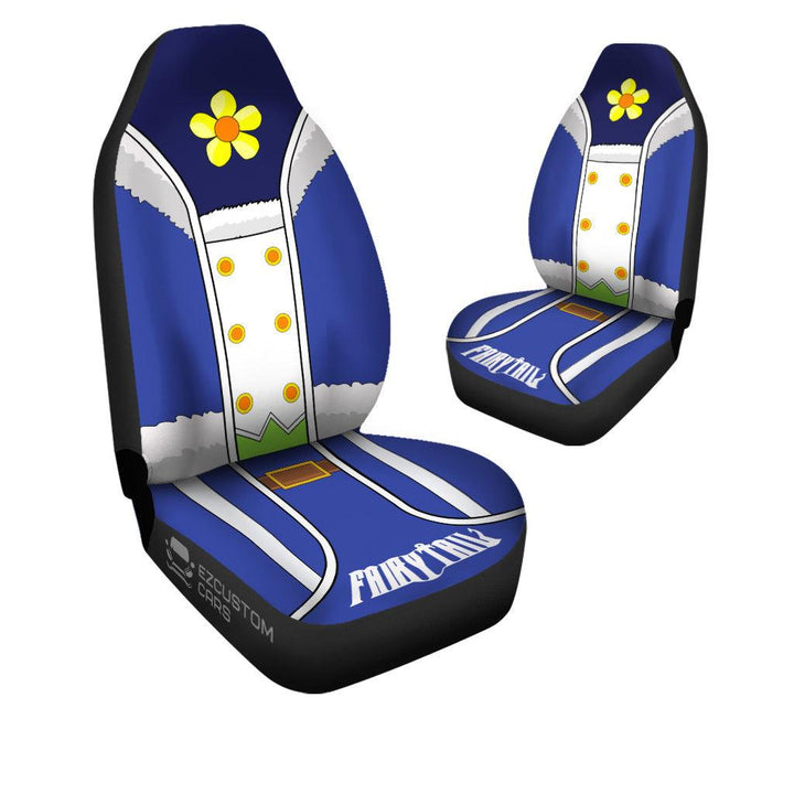 Juvia Lockser Anime Car Seat Covers Custom Fairy Tail Car Accessories - EzCustomcar - 4