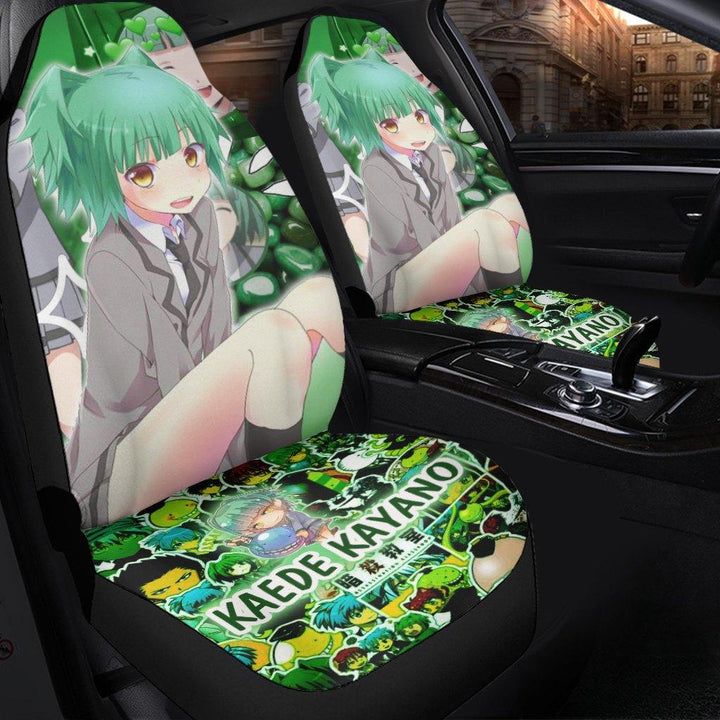Kaede Kayano Car Seat Covers Assassination Classroom Anime Car Accessories - Customforcars - 2