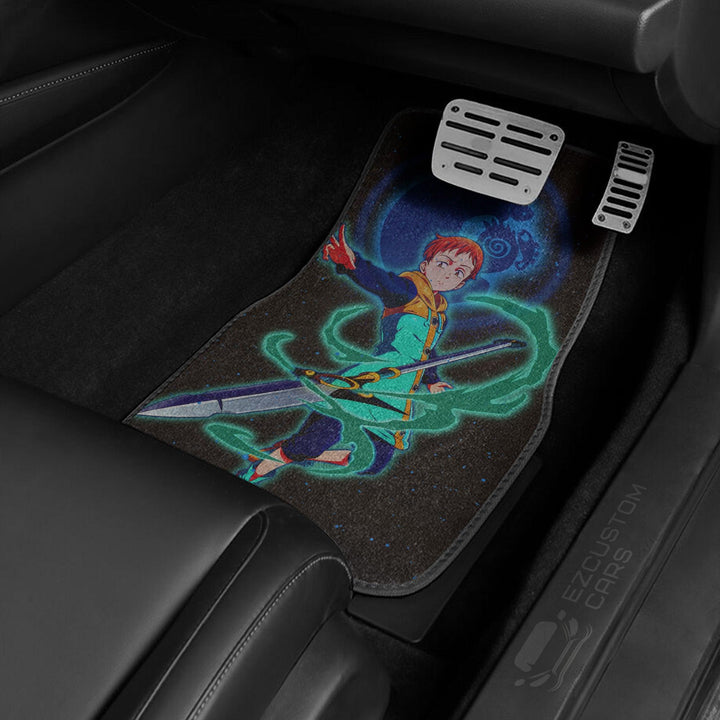 King Car Floor Mats Custom Seven Deadly Sins Anime Car Accessories - EzCustomcar - 3
