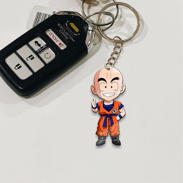 Krillin Keychains Custom Dragon Ball Anime Car Accessories - EzCustomcar - 2
