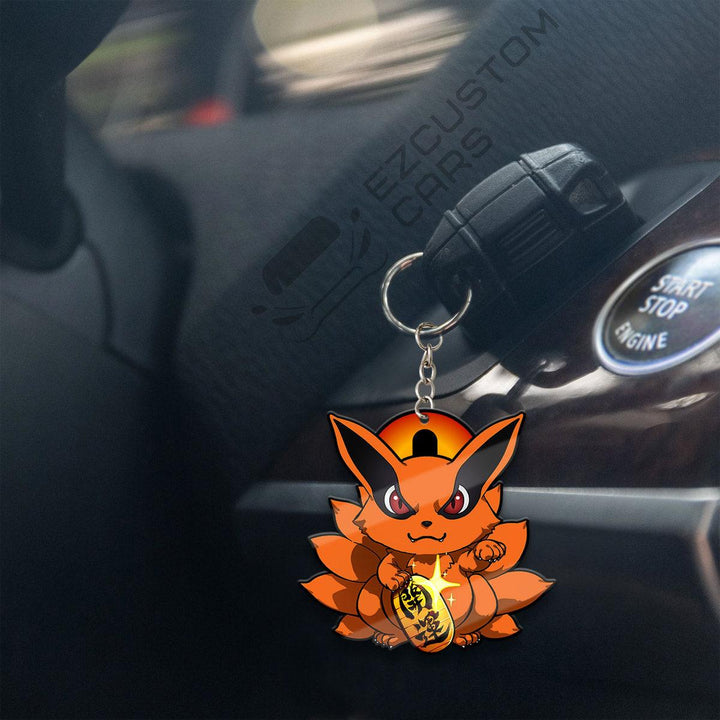 Kurama Keychains Naruto Anime Custom Car Accessories - EzCustomcar - 4