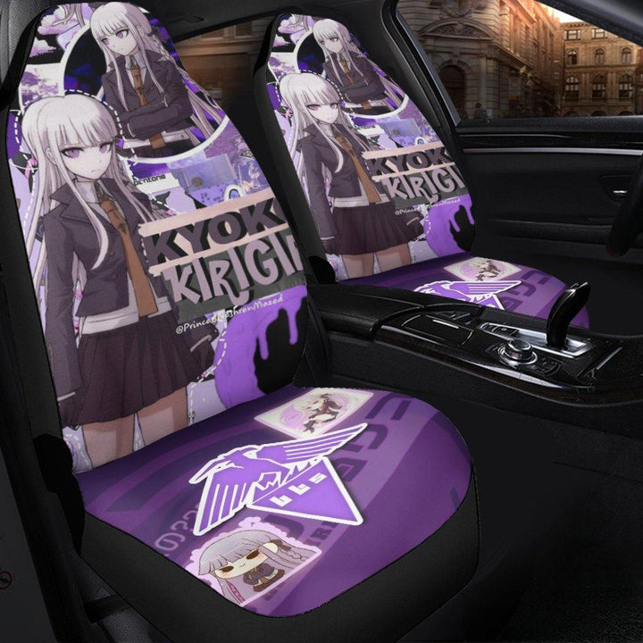 Kyoko Kirigiri Car Seat Covers Danganronpa Anime Car Accessories - Customforcars - 3