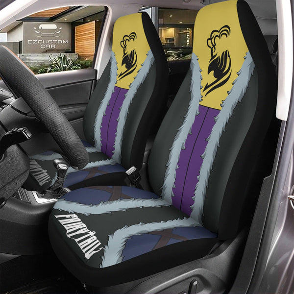 Laxus Dreyar Car Seat Covers Custom Anime Fairy Tail Car Accessories - EzCustomcar - 3