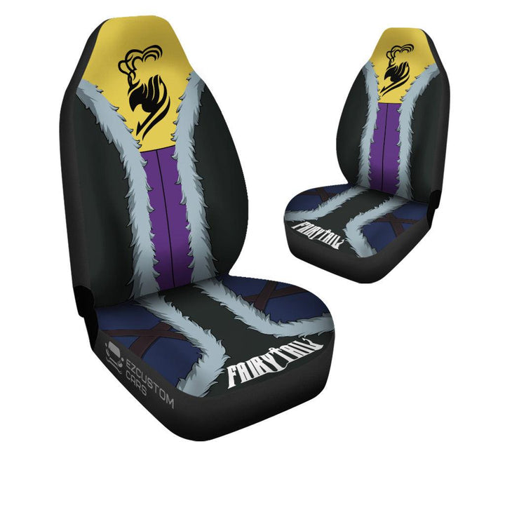 Laxus Dreyar Car Seat Covers Custom Anime Fairy Tail Car Accessories - EzCustomcar - 4