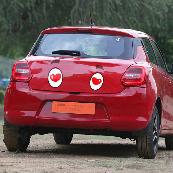 Love Cartoon Eyes Car Sticker Custom Car Accessories - EzCustomcar - 1