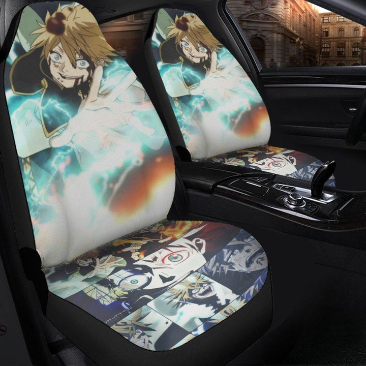 Luck Black Clover Car Seat Covers Anime Fan Gift - Customforcars - 3