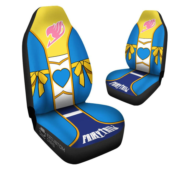 Lucy Heartfilia Car Seat Covers Custom Anime Fairy Tail Car Accessories - EzCustomcar - 4