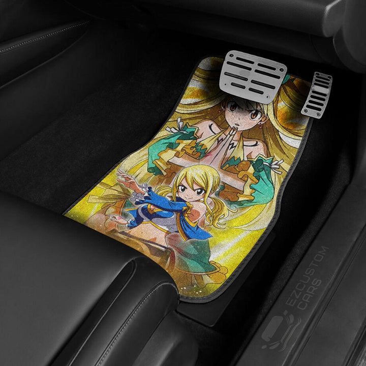 Lucy Heartfilia Fairy Tail Car Floor Mats Custom Anime Car Accessories - EzCustomcar - 3
