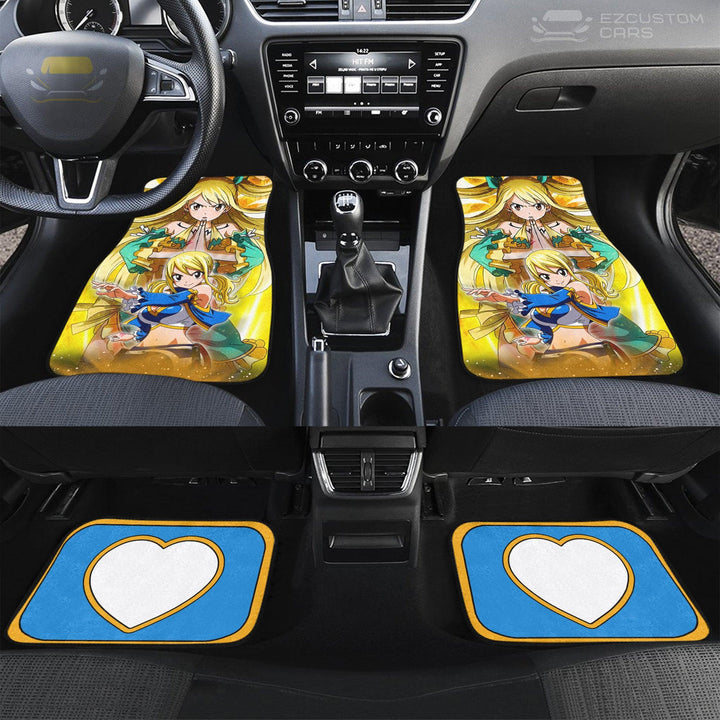 Lucy Heartfilia Fairy Tail Car Floor Mats Custom Anime Car Accessories - EzCustomcar - 4